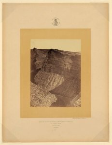 Yampah Cañon, Colorado - T. H. O'Sullivan, phot. LCCN2006683865