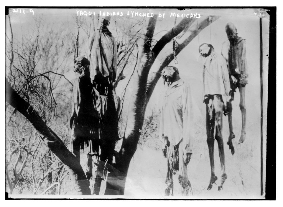 Yaqui Indians lynched by Mexicans LCCN2014688840