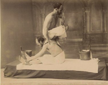Yermakov. The Oriental bath. Massage. 1880
