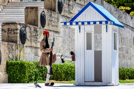Athens soldier greek