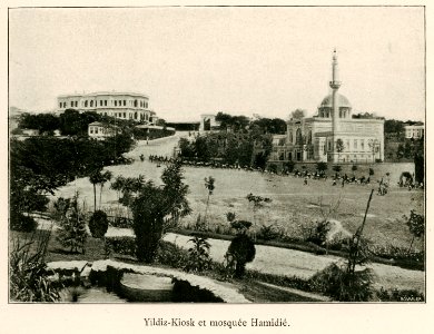 Yildiz-Kiosk et mosquée Hamidié - Barth Hermann - 1913