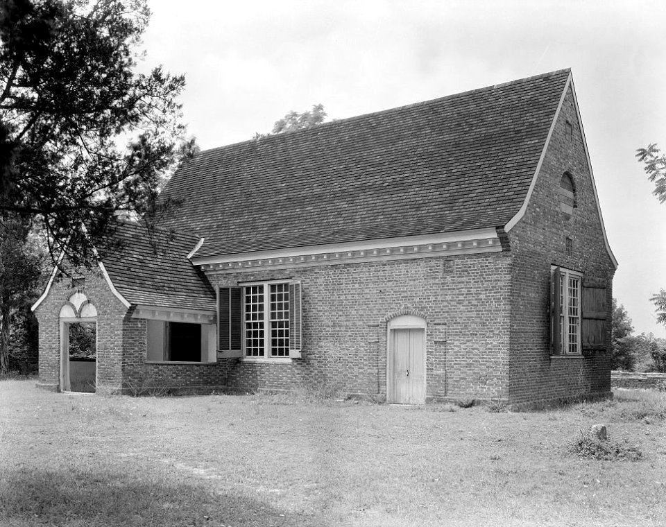 Yeocomico Church Cople Parish Westmoreland County Virginia by Frances Benjamin Johnston