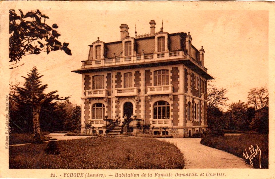Ychoux - Habitation de la famille Dumartin