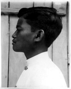 Yngling i profil. Poso, Banggaai, Sulawesi. Indonesien - SMVK - 000216