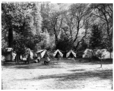 Yosemite Valley, California- Le Conte Circle, Camp Curry LCCN2004670746