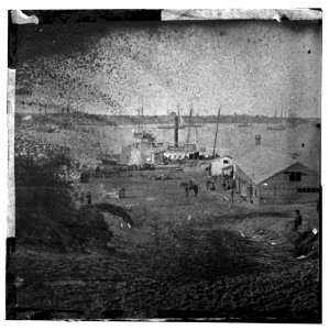 Yorktown, Virginia. Landing opposite Gloucester LOC cwpb.01629