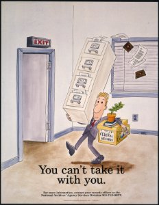 You can't take it with you - NARA - 518155