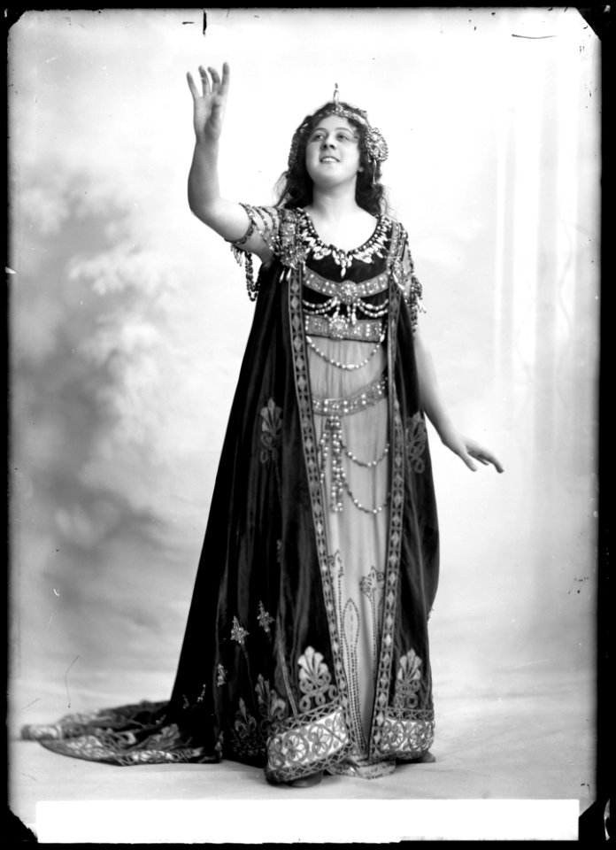 Ylva Hellberg in Aida at Kungliga Operan 1913 - SMV - GH116