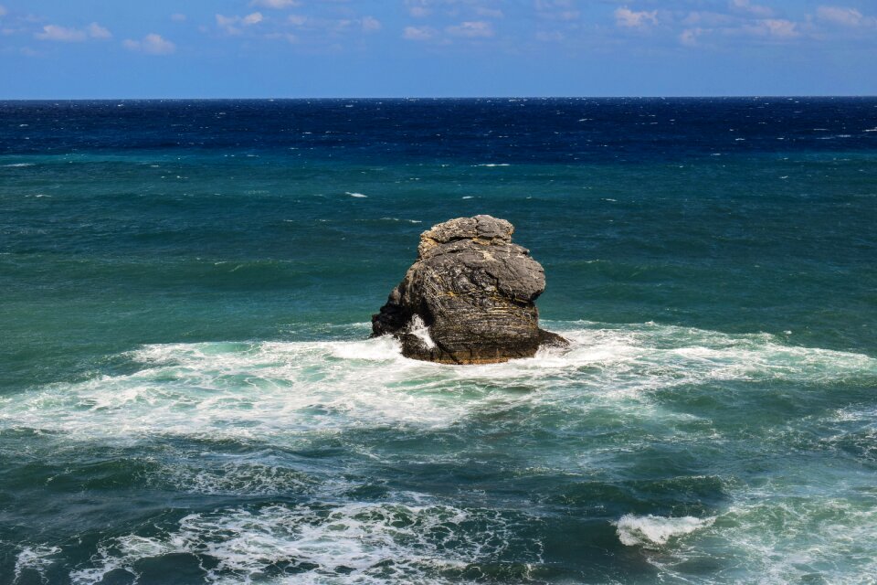 Alone landscape sea