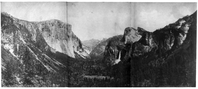 Yosemite Valley from Artist's Point LCCN2002712508