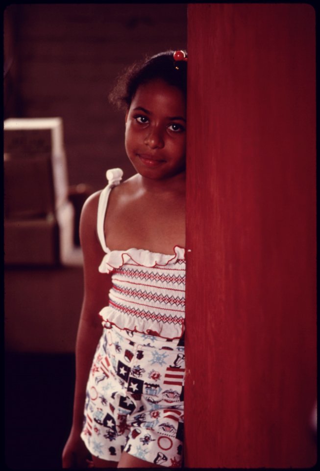 Young Girl on a Visit to Her Grandmother in Norwood, Ohio...08-1975 (4265779299)