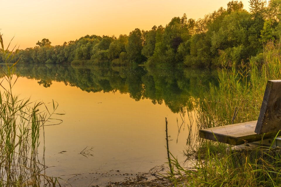 Nature landscape sun