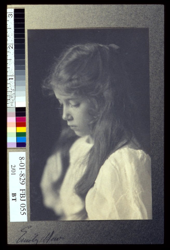 Young girl in profile) - Emily Mew LCCN2004676290