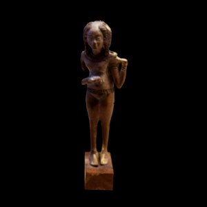 Young girl with ointment vase-E 5350-IMG 0142-black