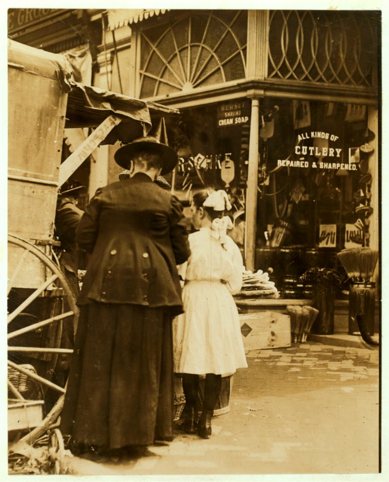 Young vendor. LOC nclc.03573
