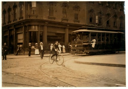 Young messenger in New Bedford. LOC nclc.03743