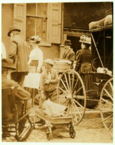 Young venders at King Street Market, Wilmington, Del. LOC nclc.03570