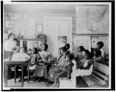 Young students in a classroom at the Tuskegee Normal and Industrial Institute LCCN98500647 photo