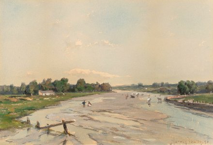 The River by Harvey Otis Young, 1898