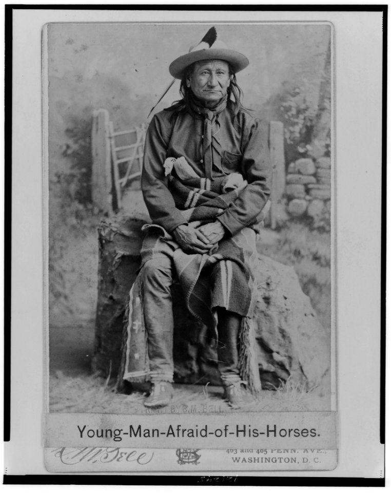 Young-Man-Afraid-of-His-Horses - C.M. Bell, Washington, D.C. LCCN98511945