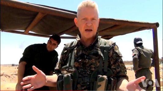 YPG Volunteer Michael Enright on Frontline VOA 3