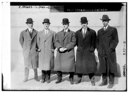 Z. Erhard, C. Hoff, G. Simmons, Bert Daniels, E. Bergen LCCN2014690155