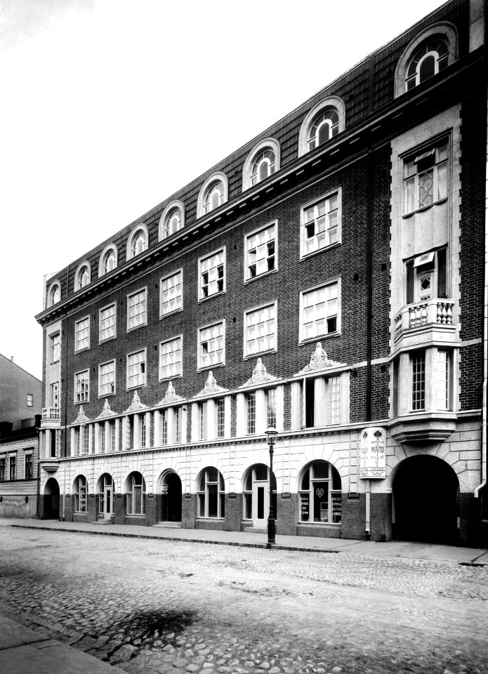 Yrjönkatu 27. Arkkitehti W.G. Palmqvist, 1913 - N25912 (hkm.HKMS000005-km00301h)