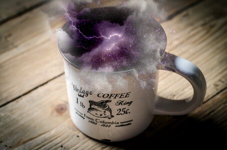 Cup cloud light