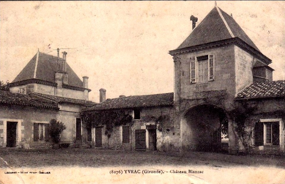Yvrac château Blanzac 1