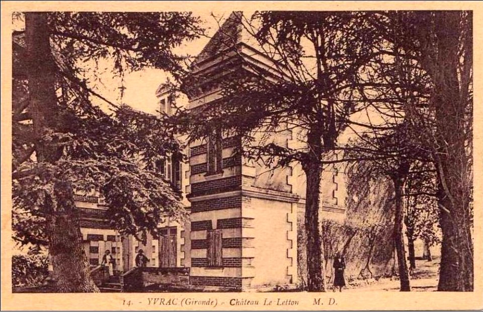 Yvrac chateau le Letton