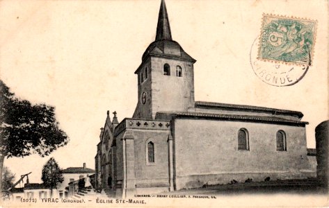 Yvrac église 2