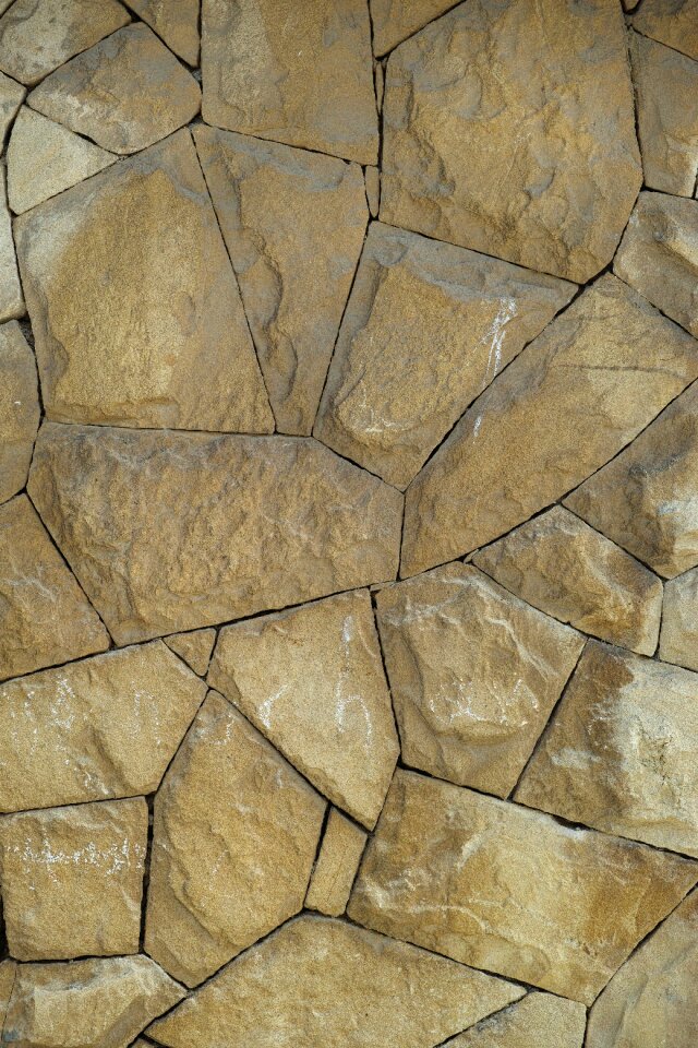 Stone brown wall brown stone