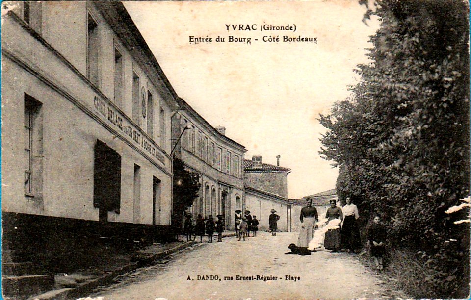 Yvrac bourg 2