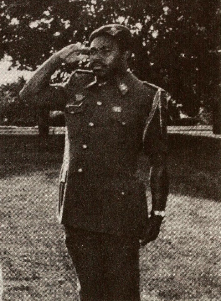 Zairian army captain that received US military training