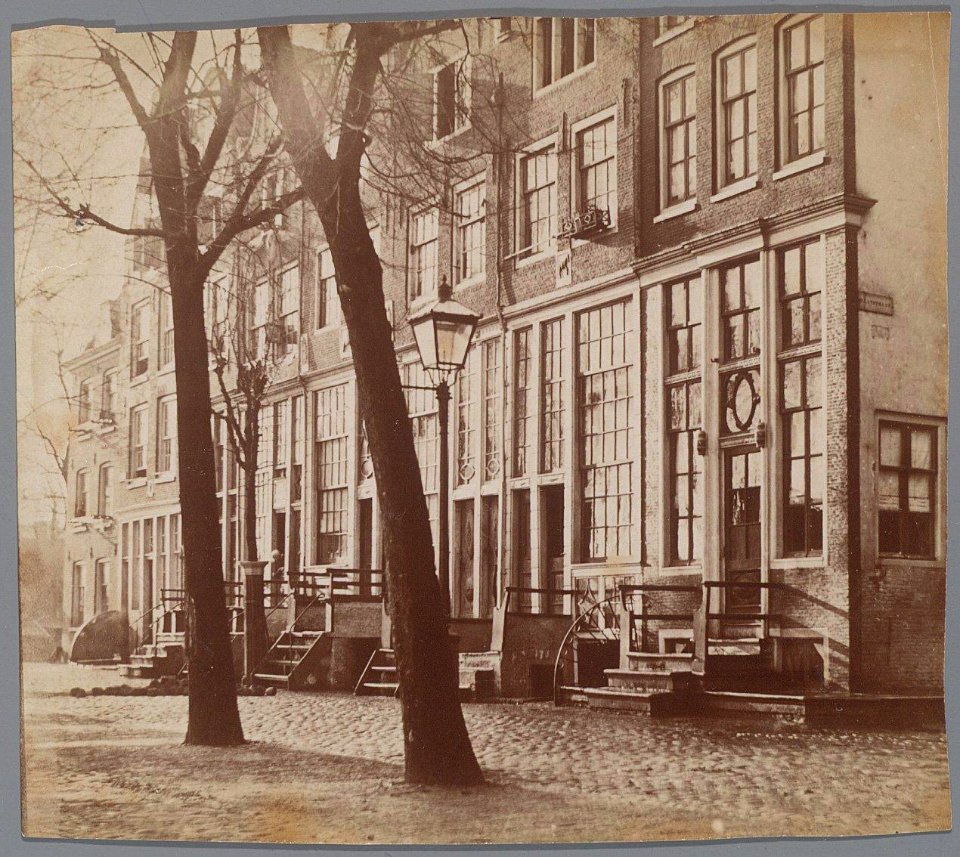 Zandhoek 1-7 gezien van de Taanstraat naar Realengracht (max res) photo