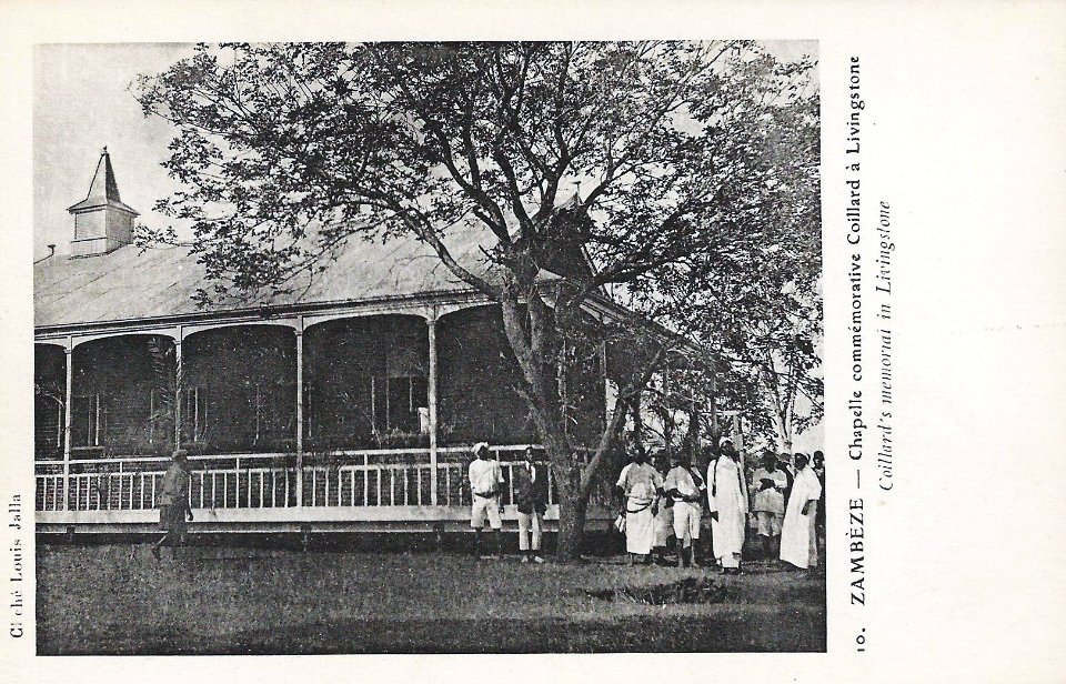 Zambèze-Chapelle commémorative Coillard à Livingstone