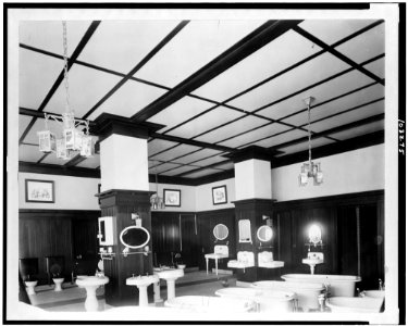 Zander Plumbing Supply Co. show room LCCN91731000