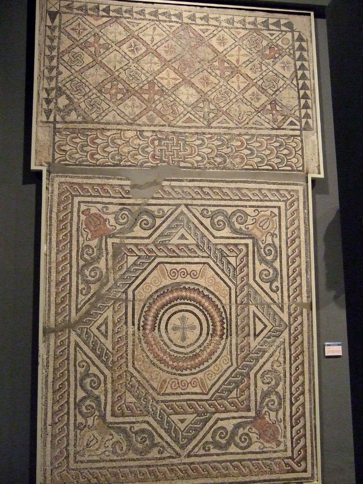 Zaragoza - Museo - Mosaico de villa en Santa Engracia