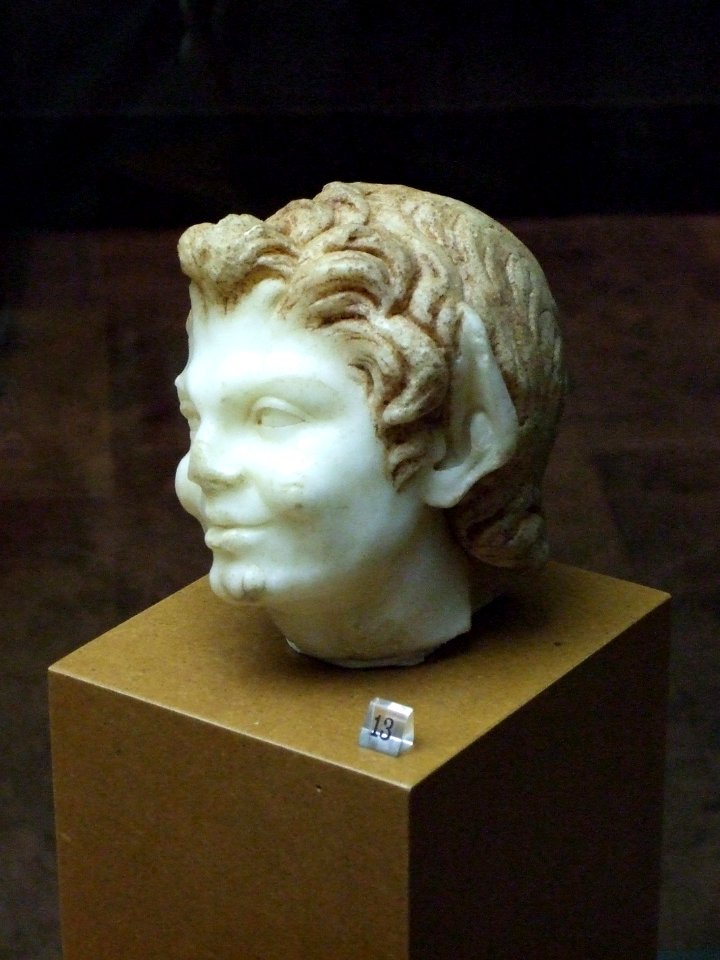 Zaragoza - Museo - Cabeza de sátiro 02