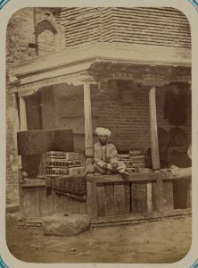Zaravshanskii okrug. G. Samarkand. Prodavets sundukov LCCN2007682576
