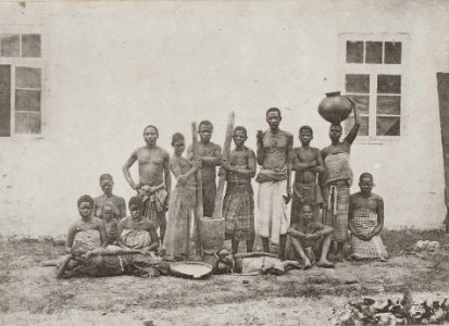 Zanzibar group of slaves RMG E9142