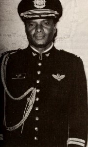 Zairian air force major that received US military training