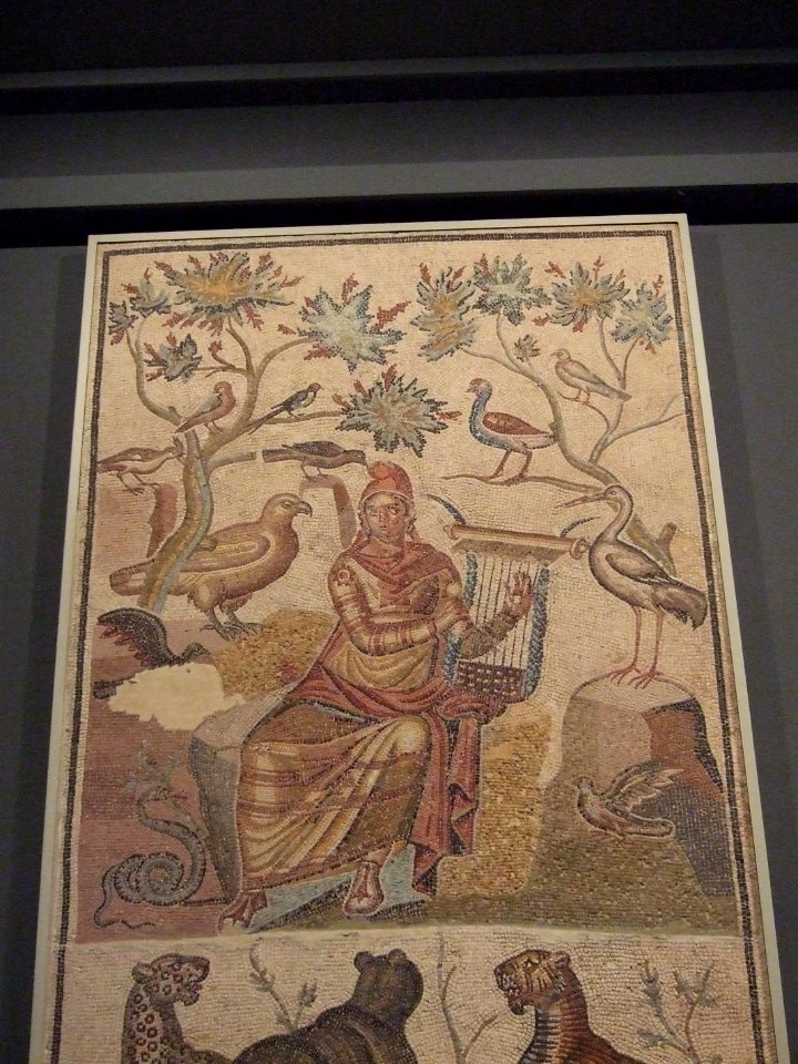 Zaragoza - Museo - Mosaico de Orfeo 02
