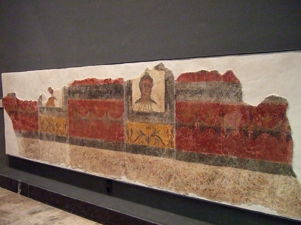 Zaragoza - Museo - Pintura mural