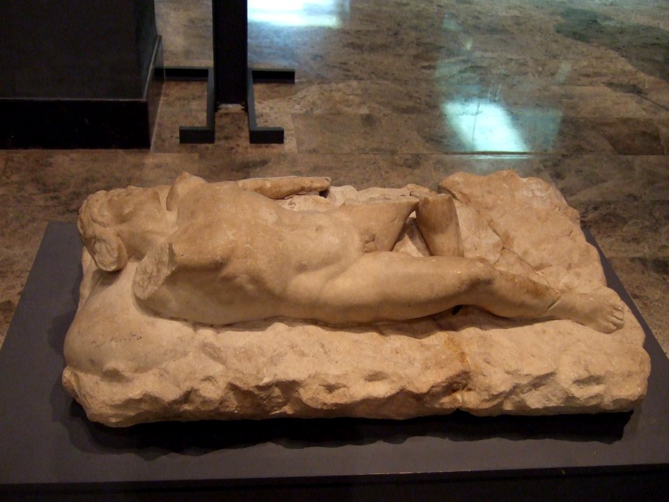 Zaragoza - Museo - Fauno ebrio 03
