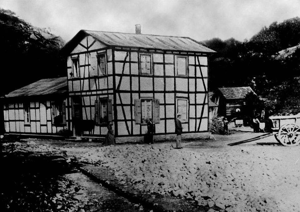 Zechenhaus Columbus um 1900