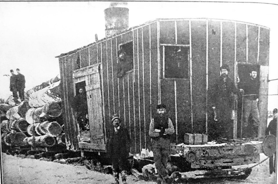 Ze života dělnictva na ruských drahách (1913)