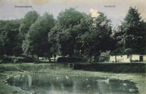 Zehdenick, Brandenburg - Dorfteich (Zeno Ansichtskarten)