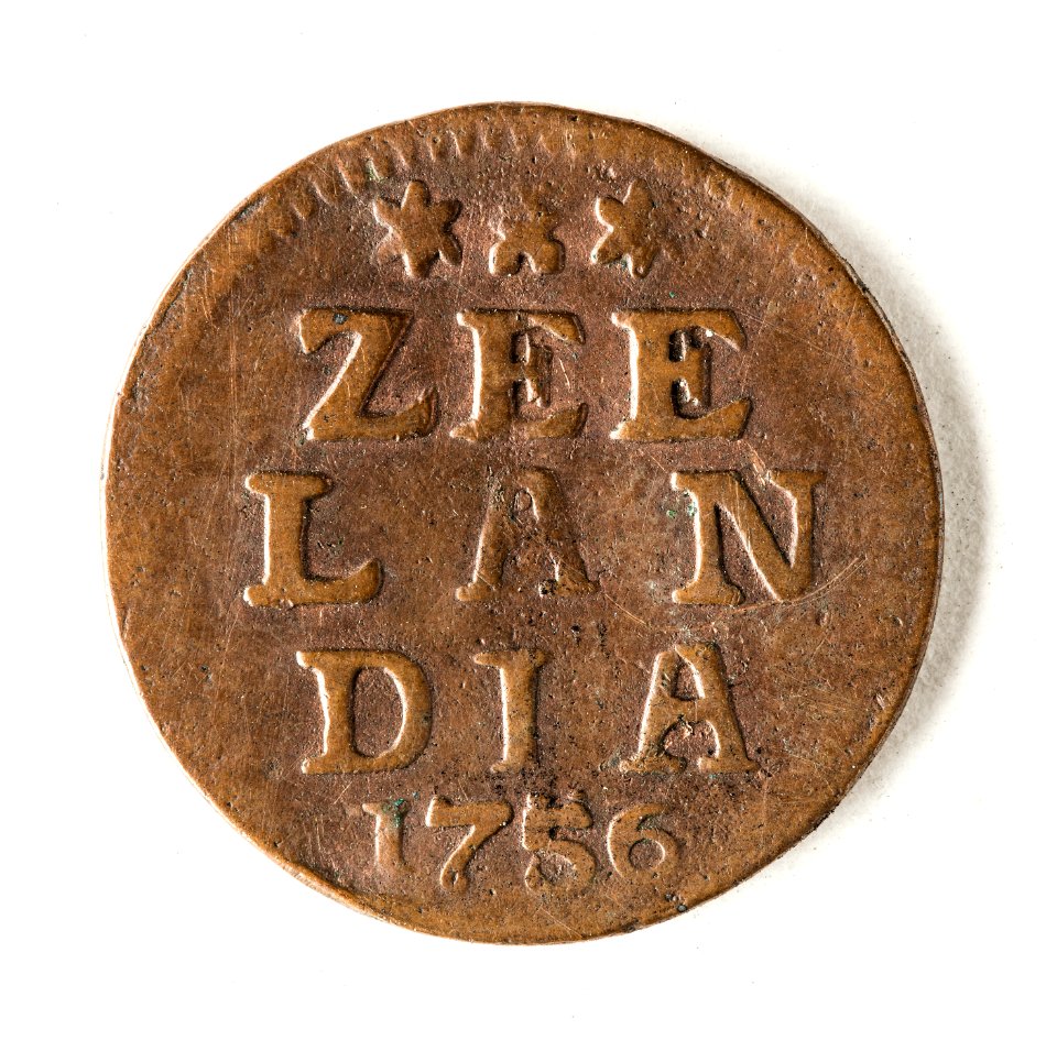 Zeeland mynt. Zeelandia 1756 - Skoklosters slott - 109938