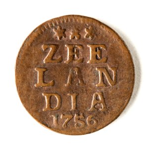 Zeeland mynt. Zeelandia 1756 - Skoklosters slott - 109938